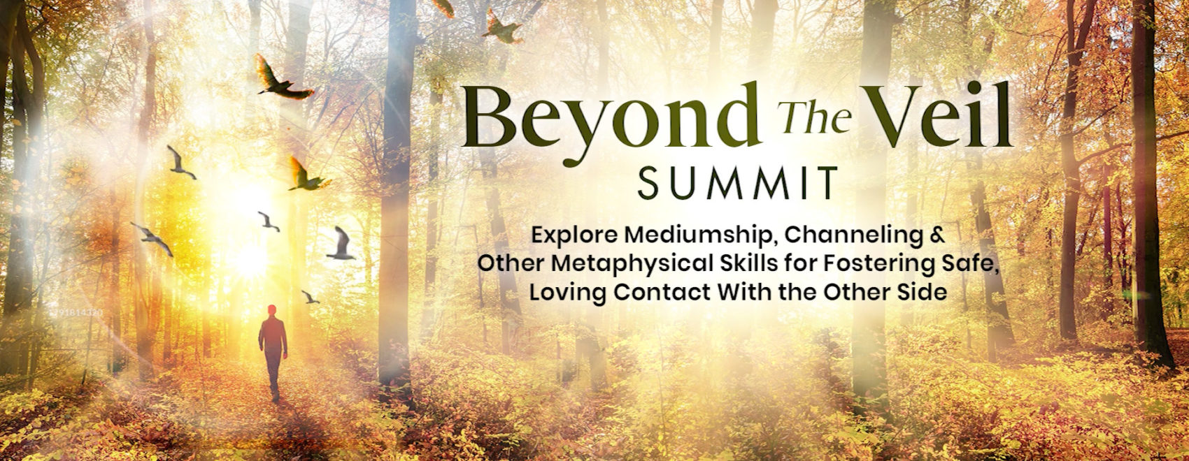 Beyond the Veil Summit promo graphic